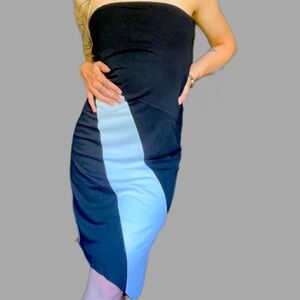 Black and White Cocktail Dress